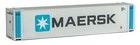 Walthers 45  Cimc Container - Maersk Ho Scale