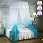 Gradient Princess Mosquito Net Bed Curtain Dome Bed Canopy Ceiling-mounted