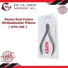 Hu Friedy Flush Cut No Hold Distal End Cutter Orthodontic Pliers   678-102