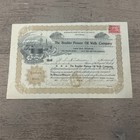 The Boulder Pioneer Oil Wells Company 1902 Stock Certificate Colorado 500 Shares