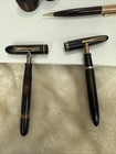 Vintage Fountain Pen Lot Plus Barrel Ink Well Esterbook Nibs Salz Pencil Ibis