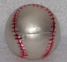 Glass Baseball Sports Fan Feather Tree Christmas Tree Ornament