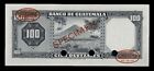 Guatemala P57s  Specimen Banknote 