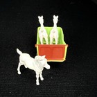 Vtg Breyer Foal Horses   Horse Trailer Lot Of 4 Paint Your Own Fragile Plastic