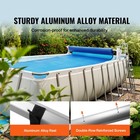 Pool Cover Reel Aluminum Solar Cover Reel For Above Ground Pools 20 Ft