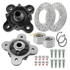 For Polaris Ranger Xp 900 Rear Wheel Hub Brake Rotor Bearing Stud Kits 2013-2019