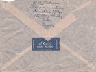 Egypt 1944 Airmail Censored Cover Sent To England W Cairo Cd