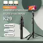 Portable 84  Selfie Stick Phone Tripod Wireless Remote Extendable Tripod Stand