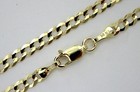 14k Solid Gold Cuban Link Chain Necklace Bracelet Men Women 2 5   11 5mm   7 36 