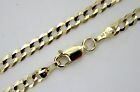 14k Solid Gold Cuban Link Chain Necklace For Men Women 2 11 5mm 16  36 