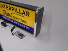 Caterpillar Diesel Led Display Lighted Sign Lightbox Wall Hanging Light