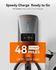 Wolfbox Level 2 Ev Charger Wifi 50a Smart Display 240v Electric Charging Station