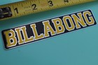 Billabong Surfboards Australia Surf Metallic Bold Letter Vintage Surfing Sticker