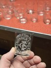 Old Vintage Rare Antique Monogram Whiskey Pre Pro Advertising Shot Glass