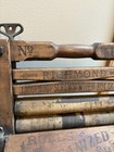 Antique Shoe Brand American Wringer Co  Wood Crank Wringer 1924 Without Handle