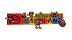 Hong Kong Disneyland Mickey Mouse   Friends Colorful Block Logo Pin 2024 Goofy