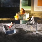 32 Pcs 2 X 2 X 1 Inch Clear Square Display Block Acrylic Polished Acrylic Cube 