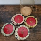 Vintage Cocktail Coasters  Drink Marker  Cocktail Ring - Set Of 8