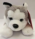 Fao Schwarz Adopt-a-pet Husky Dog Plush Stuffed Animal Super Soft New Cuddly 15 