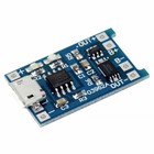 2pcs Tp4056 5v 1a Micro Usb 18650 Lithium Battery Charging And Protection Board