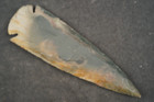 Multi Color 5  Flint Spearhead Head Knife Tool Blade Arrowhead I-245
