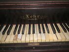 Antique Lehr Upright Grand Piano Easton Pa W  Wooden Bench