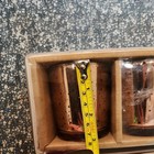 Unbranded Glass Votive Holder Set 3ct Rose Gold Mercury Glass Wedding Decor