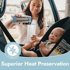 Portable Baby Bottle Warmer For Travel  Fits Most Car Cup Holders  12 Oz