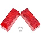 2pcs 6672276 Red Tail Light Lens For Bobcat T190 T200 T250 T300 T320 T450 T550