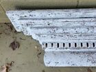 Antique Wood Header Pediment Architectural Salvage Wall Door Decor Heavy 82 