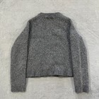 Patagonia Recycled Wool Charcoal Gray Crewneck Knit Winter Sweater Kids Size S