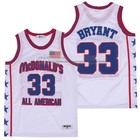 Bryant  33 All American Basketball Jerseys Mcdonald s Jersey 2 Colors Sewn Name