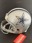 Staubach Dorsett Pearson Signed Dallas Cowboys Vsr4 Authentic Helmet Beckett