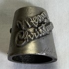 Nicholas Gish Pewter Christmas Thimble Santa Claus Collectible Vintage