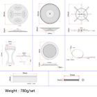 9x Dobro Kits Guitar Resonator Cones Sound Hole Screens Tailpiece Bridge Chrome