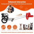 40-60kg Double Brake Dog Carts For Dogs To Pull People Dog Pulling Cart W seat