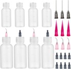 8 Pack Precision Tip Applicator Bottle 30ml 50ml  Liquid Dispenser Bottle  Gl   