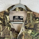 First Lite Button Up Shirt Camo 100  Merino Wool Ripstop Mens Size Xl Outdoors