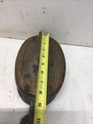 Antique American Wood Block tackle Pulley Nautical Ship Farm Iron Hardware  8 