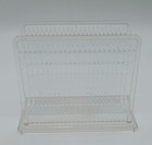 Vintage Mid Century Modern Mcm Clear Lucite Plastic Napkin Holder By Arrow Usa