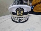 New Wwll Us Navy Officer Hat   Us Navy Admiral Cap Repro In All Sizes