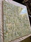 Antique Celadon Green Fireplace Tiles 120 Piece Architectural Set