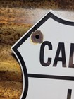 Vintage Us Route 66 Old Porcelain Sign Us California Highway Transit Road Shield