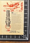 1962 Bg Corp Platinum Aviation Spark Plugs Ridgefield Nj Vintage Print Ad