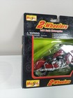 1996 Maisto 2-wheelers  Red maroon Indian Chief  1 18 Scale Motorcycle H5