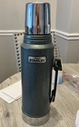 Vintage Stanley Aladdin Green Bottle Thermos A-944dh 1 Quart W  Original Box