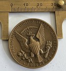 Medallic Art Co  President Woodrow Wilson High Relief Coin Medal
