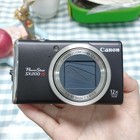 Canon Powershot Sx200 Ls Ccd Digital Camera 12 1mp 12x Optical Zoom Black