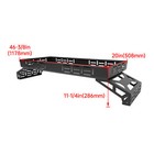 Universal Overbed Cargo Rack Adjustable For Polaris Most Utv Models Rear Storage