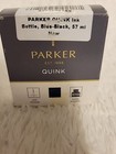 Parker Quink Bottled Ink For Fountain Pens Blue 57ml  1 92oz  Free Ship 